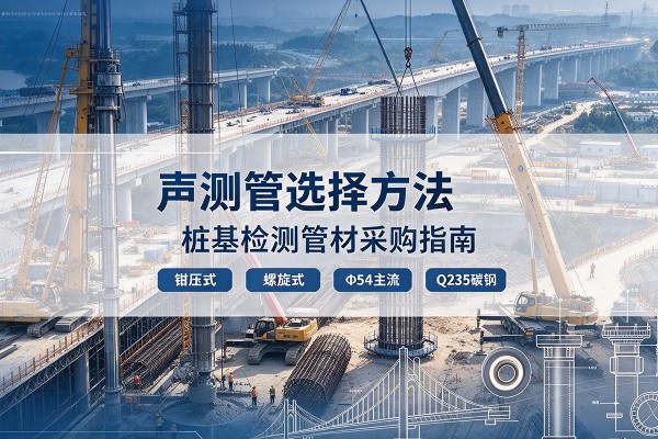 博白声测管选型标准