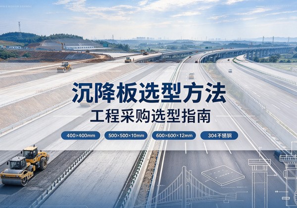 博白沉降板选择方法