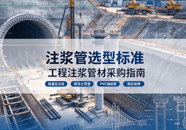 博白注浆管选型标准
